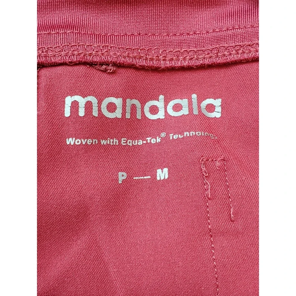 Mandala Women Scrub Pants PM Petite Pink Maternity Cargo Jogger Equa-Tek